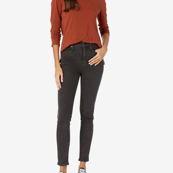 - Madewell10'' High-Rise Skinny Jeans in Starkey Wash